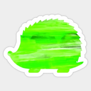 Hedgehog Abstract Sticker